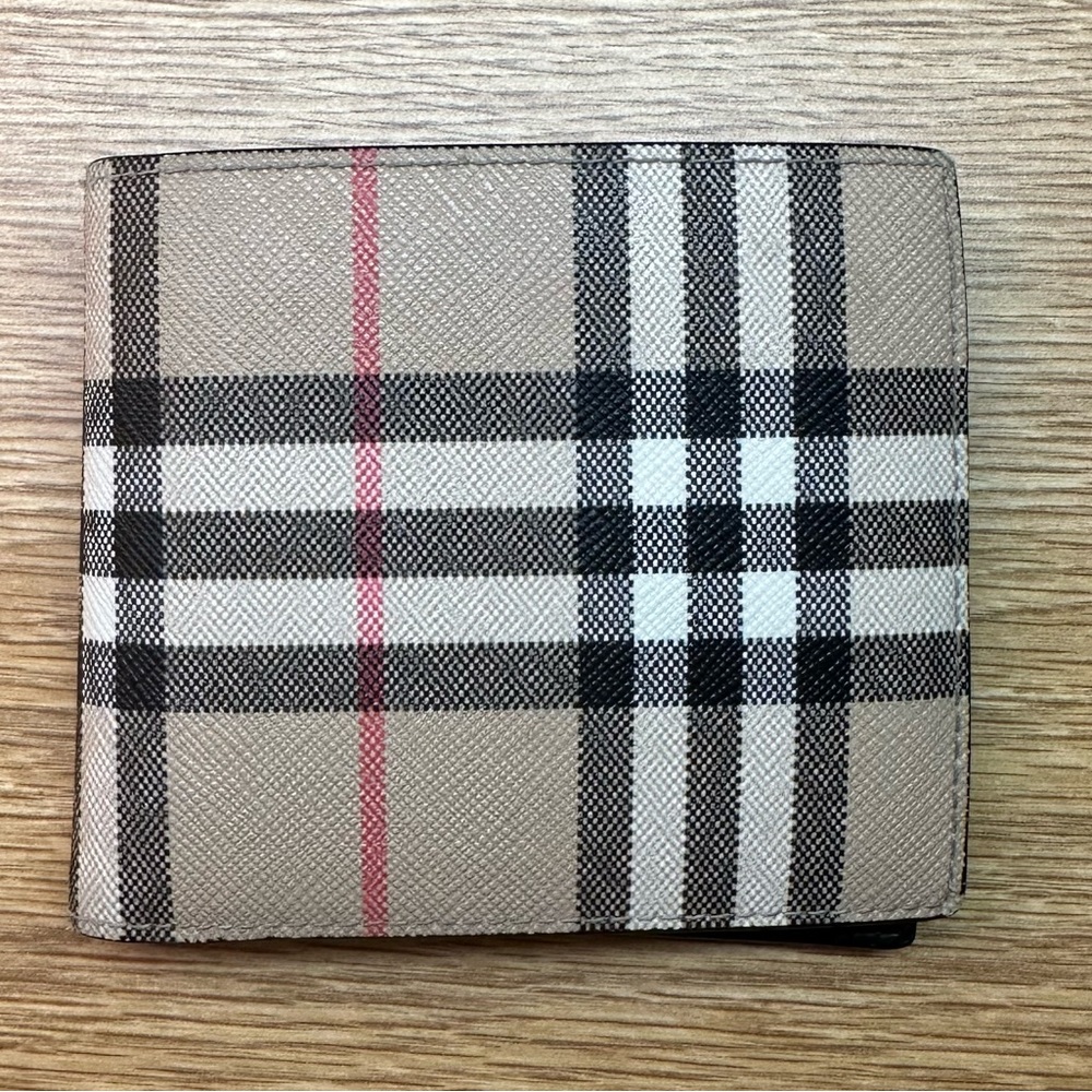 Burberry Vintage Check Bifold Wallet